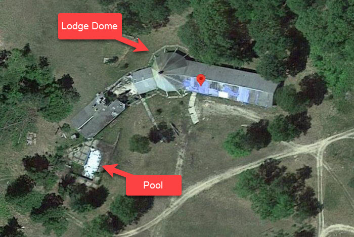 Fonro Lodge Resort Motel (Cole Creek) - Aerial Photo